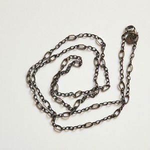 Waxing Poetic 31” Sterling Silver Chain